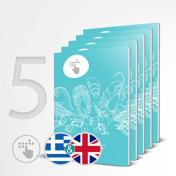 5 agglikos kai Ellinikos katalogos braille, katalos mpraig, menu braille, menu braig, e-braille.gr