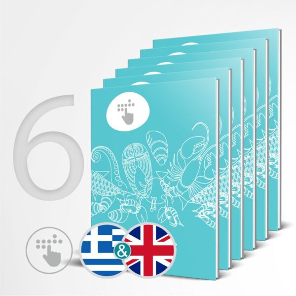 6 agglikos kai Ellinikos katalogos braille, katalos mpraig, menu braille, menu braig, e-braille.gr